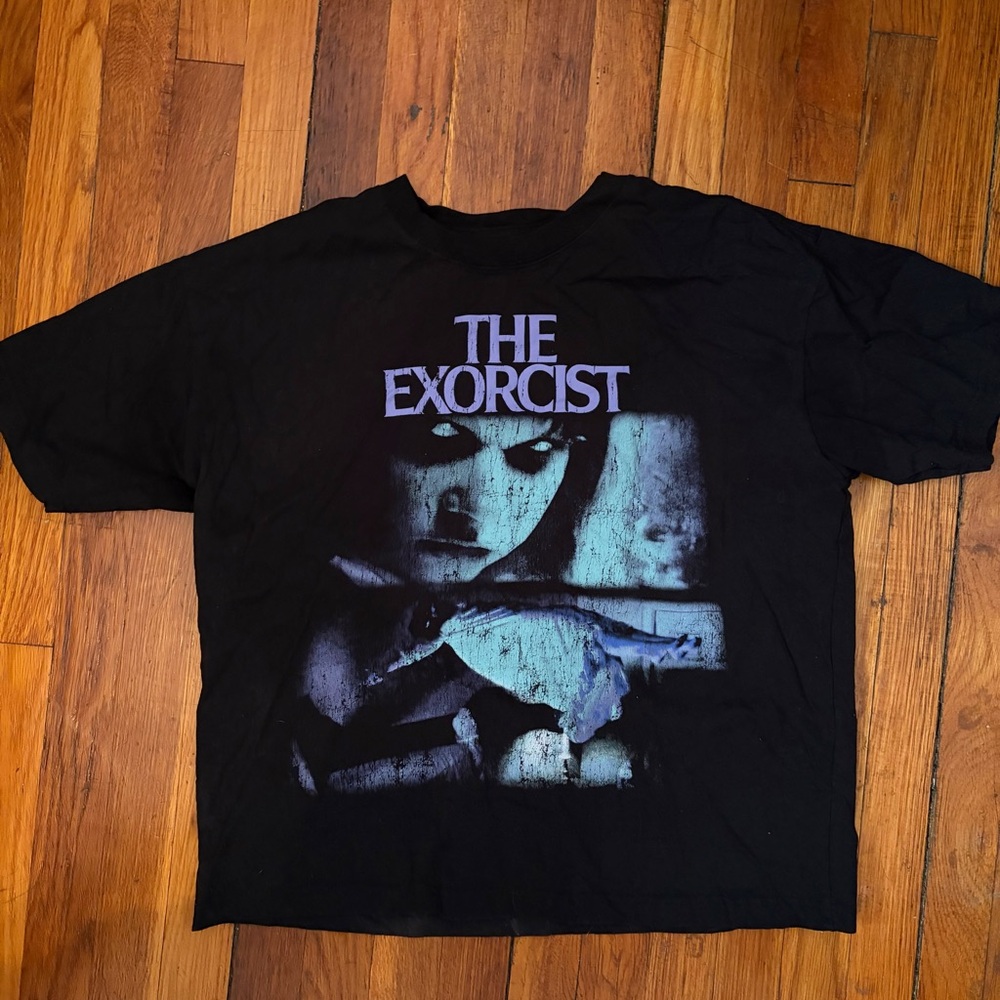 Black 'The Exorcist' Graphic T-Shirt